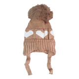 Gorro Touca Infantil Fofo Forrado Criança Bichinho Inverno