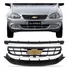 Grade Corsa Classic Preta 08 2009 2010 3 Peças Com Emblema