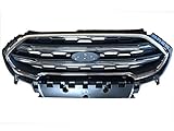 Grade De Para-choque Frontal Automoded Compatível Com Ford Ecosport 2018 2020 | Chrome Abs | Da Automoded