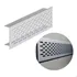 Grade De Ventilação Aluminio 300mm Acabamento Fosco