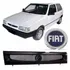Grade Dianteira Preta + Emblema Uno Fire 2001 2002 2003 2004
