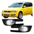 Grade Do Farol Auxiliar Stilo 2008 A 12 Cromado Com Furo Par