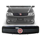 Grade Frontal Preta Emblema
