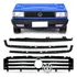 Grade Gol Saveiro + Frisos Com Emblema 87 88 89 1990 89,5cm 