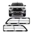 Grade Inferior Parachoque Dianteiro Hilux 2021 2022 2023 Par