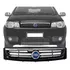 Grade Palio Sapao 2005 07 2014 16 Preta + Simbolo Fiat Azul
