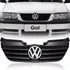 Grade Preta + Emblema Gol Parati Saveiro G3 2003 2004 2005