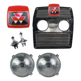 Grade Puxador Farol Trator