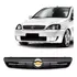 Grade Radiador Corsa Montana 2002 2003 Até 2012 Friso Preto