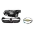 Grade Radiador Kadett 1996 1997 1998 Preta Emblema Dourado