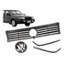 Grade Radiador Santana 91 94 Quantum Par Friso Farol Emblema