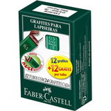 Grafite Faber 0 5 Extra Macio 2b 24 Minas Caixa C  12 Tubos