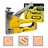 Grampeador Profissional P/ Madeira Tapeçaria + 200 Grampos