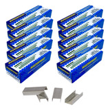 Grampo 26 6 Grampeador De Papel Kit 10 Caixas C 5000 Un