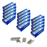 Grampo 26 6 Grampeador De Papel Kit 15 Caixas C 5000 Un