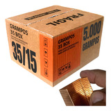 Grampo 35/15 Caixa De Papelão - 5.000 Grampos - Frete Grátis