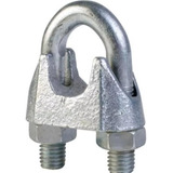Grampo Cabo De Aço 3 16  5mm  Galv  Din741   50 Und