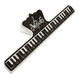 Grampo Predendor Para Partituras Temático Piano Varias Cores