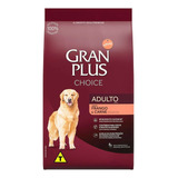 Gran Plus High Premium Choice Sabor Frango E Carne Para Cães Adultos 20kg