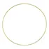 Grande De Metal Dream Catcher Hoop Macrame Ouro Anéis 8cm