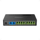 Grandstream Ata Ht818 Gateway Voip De 8 Potas 8 Fxs Gigabit