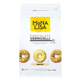 Granulado De Chocolate Belga Branco Vermicelli 1kg Monalisa