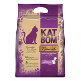 Granulado Sanitário Natural Para Gatos Katbom Pacote 3kg