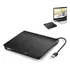 Gravador Cd/dvd Externo Usb 3.0 Slim Mac Note Ultrabook Pc