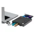 Gravador Cd/dvd Externo Usb 6em1 Hub Mac Note Ultrabook Pc