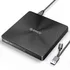 Gravador De Dvd Blu-ray Externo Usb 3.0+tipo C Suporta Dvd D