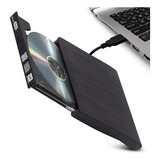 Gravador E Leitor De Cd Dvd Drive Externo Portátil Slim Usb