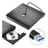 Gravador Externo Cd dvd Usb 3 0 Slim Portatil Pc notebook Nf