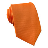 Gravata Laranja Trabalhada Masculina