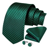 Gravata Seda Italiana Verde