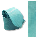 Gravata Trabalhada Azul Tiffany