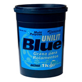 Graxa Azul Para Rolamentos E Mancais Unilit Blue 2 1kg