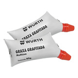Graxa Grafitada Sache 80g Wurth   2 Unidades