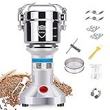 Greatrue Moinho De Grãos Moedor Elétrico  550G Moedor De Grãos De Aço Inoxidável Para Milho Seco Café Trigo Pimenta Sementes Alimentos Farinha Feijão