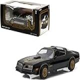 Greenlight 1:24 1977 Pontia&c Firebird Trans Am - Starlite Black With Golden Eagle Hood 84036 [shipping From Canada]