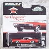 Greenlight 1:64 1970 Dodg&e Challenger - The Challenger Deputy - Bright Red With White Roof (hobby Exclusive) 30313 [shipping From Canada]