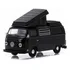 Greenlight  1973 Vw Kombi Westfalia Campmobile Black Bandit