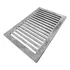 Grelha Ferro Fundido Cinzeiro 20x30 Grossa C  Borda