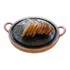 Grelha Para Carne De Pedra Sabão 37 Cm De Diâmetro +