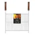 Grelha Plana Em Aço Inox Para Grelhar E Assar Carnes 50x40