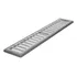 Grelha Ralo Linear 6x50 Cm Pluvial Alumínio Suporte Tela 7pç