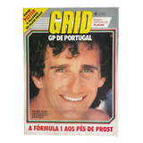 Grid Pôster Especial Alain Prost Fórmul 1 Campeã Gp Portugal