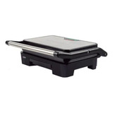 Grill Elétrico Mallory Asteria Compact Preto Inox - 127v Cor Inox/preto 110v