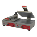 Grill Elétrico Progás Prac 45 E Dupla Aço Inox Com 2 Prensas