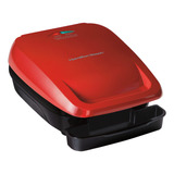 Grill Eletrico Vermelho Hamilton