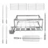 Grill Giratório Churrasqueira 6 Espetos Inox Melhor Grill